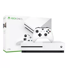 Video Game Xbox One S 1tb Standard Cor Branco