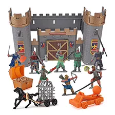 Figura De Acción Medieval Castle Knights Toy Army Playset