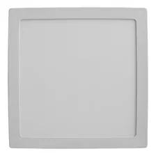 Painel Plafon Embutir 29cm Led 24w 6000k Dl240ef Bella Cor Branco 110v/220v