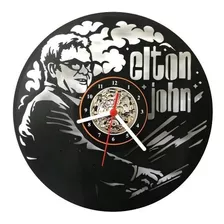 Relógio De Parede, Disco Vinil, Elton John, Musica Decoração