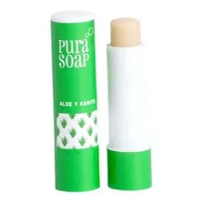 Bálsamo Labial De Aloe Y Karite Sin Parabenos Pura Soap