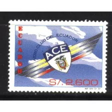 #3705 Ecuador 1997 Deportes Aeroclub Aviación Yv 1383 Min.h
