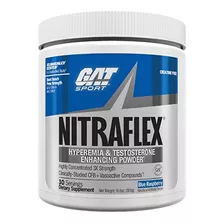 Pre Entreno Gat Nitraflex 300 Gramos 30 Servicios Sabor Mora