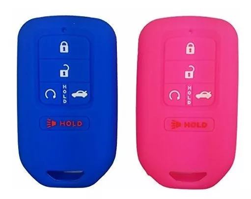 Coolbestda 2pcs Key Fob Keyless Cover Remote Case Skin Jacke