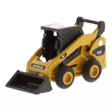 Maquinaria Cat A Escala Modelo Micro Constructor Color Cat 272c Cargador Frontal