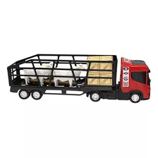 Caminhão Carro Carreta De Bois Brinquedo Infantil Grande Vm