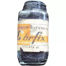 Embalagem Antiga De Tinta Para Estampar - Corfix - I