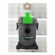 Kit 03 Saco P/aspirador De Pó Soteco Ecoclean Descartável