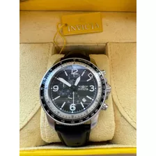 Reloj De Pulsera Invicta Aviator Negro