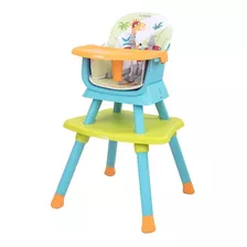 Silla Comedor Escritorio Para Bebé Bite 5 En 1 Cutebabies Color Verde