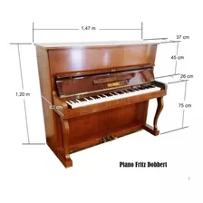 Piano Fritz Dobbert Fd 115 Novo