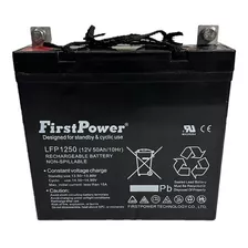 Bateria Seca Recargable 12 V 50 Ah Sellada Marca First Power