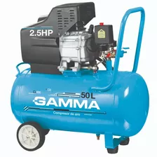 Compresor Eléctrico De Aire Gamma G2851ar 50lts 2.5hp Frecuencia 50kz