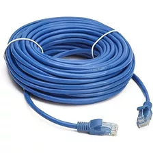 Cabo De Rede Blindado 5m Ethernet Rj45 Cat6 Azul 30 Metros