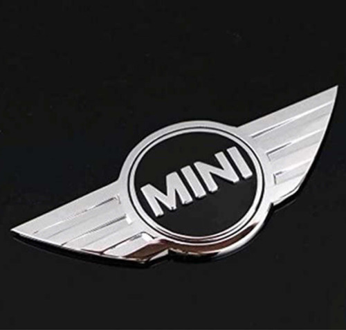Emblema Mini Cooper Parrilla  Metlico Brillo Foto 2