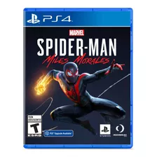 Juego Spiderman Miles Morales Ps4 Nuevo Original Fisico