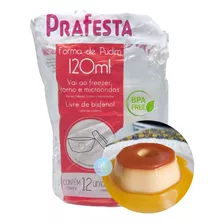 Forma De Pudim 120ml Resistente E Reutilizável Vai Ao Forno 