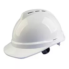 Casco Construccion Proteccion Laboral Respirable Blanco