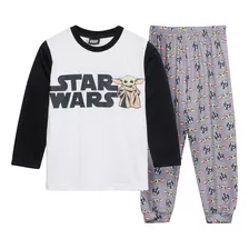 Pijama Star Wars Niño Manga Larga Baby Yoda Licencia Oficial