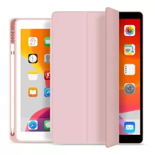 Carcasa Smart Cover Ranura Lápiz Compatible Con iPad 10.2