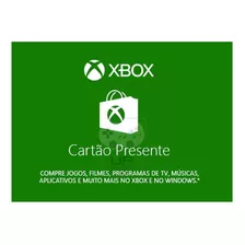 Gift Card Microsoft Xbox Brasil R$5 Reais Envio Imediato