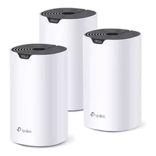 Kit Roteador Wi-fi Mesh Dual-band Ac1900 Deco S7 Tp-link Cor Branco