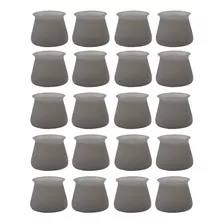 20 Peças Cadeira De Silicone Cap Pad Móveis Mesa Pés Cap (ci