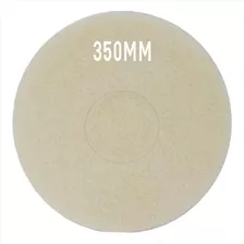 Disco Branco Lustrador 350mm Enceradeira