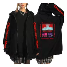 Sudaderas Con Capucha De Anime Chiansaw Man Makima Kobeni Re