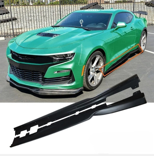 Estribos Estilo T6 Camaro Ss Y Rs 2016 2017 2018 2019 2020 Foto 2