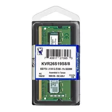 Ltc Memoria Ram Laptop Kingston 8gb Ddr4 2666mhz Sodimm