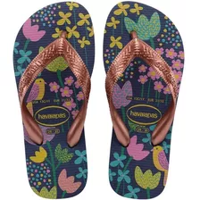 Ojotas Havaianas Kids Flores Niñas Originales Nena Estampada