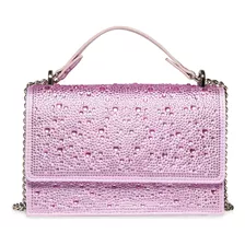 Bandolera Convertible Betsey Johnson Con Diamantes De Color