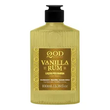 Loção Pós Barba Vanilla Rum 100 Ml - Qod Barber Shop