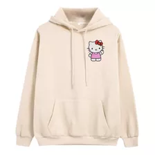 Sudadera Bordada Hello Kitty Con Capucha Envio Gratis