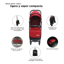 Carriola D Bebe Wing Ligera Ultracompacta Baston