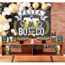 Kit Festa Fácil Festa De Boteco - Decoração De Festa