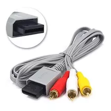 Cable Audio Y Vídeo Para Wii Wii U Original Nintendo N64 Rca