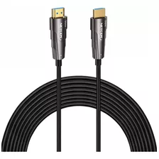 Cable Hdmi 2.0 Fibra Óptica Hdcp 2.2 Hdr Arc 3d / 50 Metros