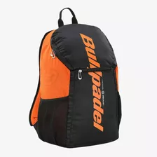 Mochila Raqueteira Bullpadel Performance Black Neon Orange