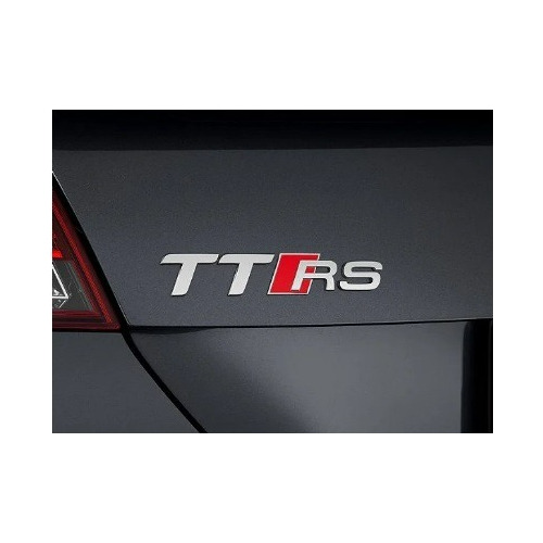 Emblema Ttrs Para Audi Cromado Adherible Tt Rs Foto 2