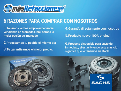 Clutch Jeep Compass L4 2.4l 08-15 Sachs Foto 5