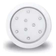 Luminária Led Branco Frio Piscina 9w 80mm Refletor 12 Volts 12v