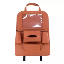 Organizador De Asiento Para Auto Porta Botella Para Tablet