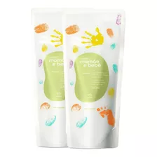 Kit Refil Shampoo Natura Mamãe E Bebê 200ml - 2 Unidades