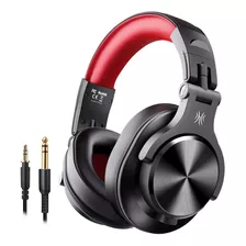 Auriculares Oneodio A71 Dj Profesionales Black Red