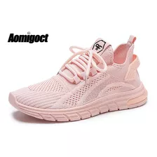 Zapatos De Tenis Antideslizantes Elásticos Para Mujer