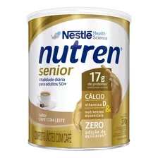 Composto Lácteo Café Com Leite Nutren Senior Lata 370g