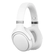 Audífonos De Diadema Kalley Inalámbricos Bluetooth On Blanco