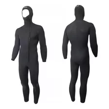 Roupa De Neoprene Com Capuz 3mm Para Mergulho Pesca Sub Mar